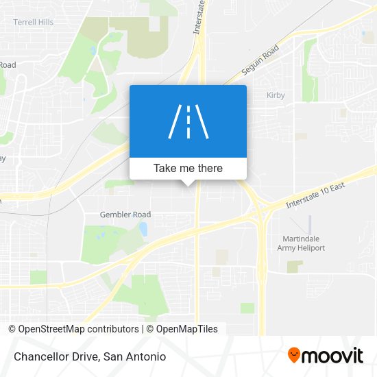 Chancellor Drive map