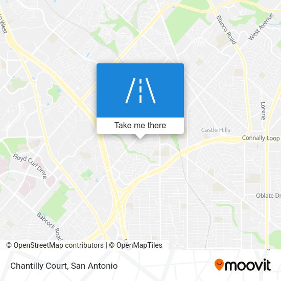 Mapa de Chantilly Court
