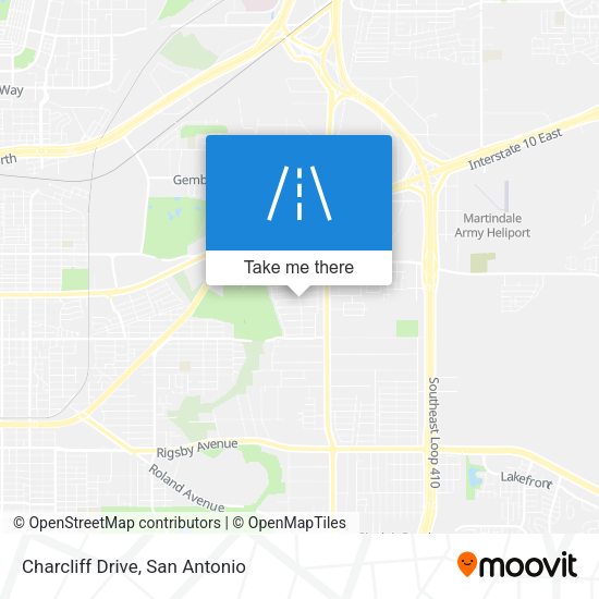 Mapa de Charcliff Drive