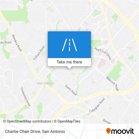 Charlie Chan Drive map