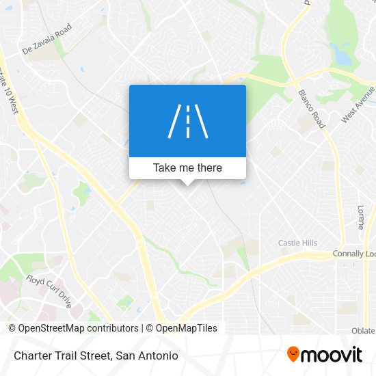 Charter Trail Street map