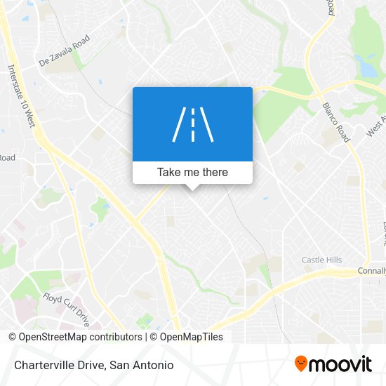 Charterville Drive map