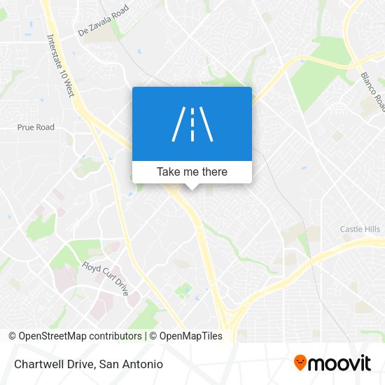 Chartwell Drive map