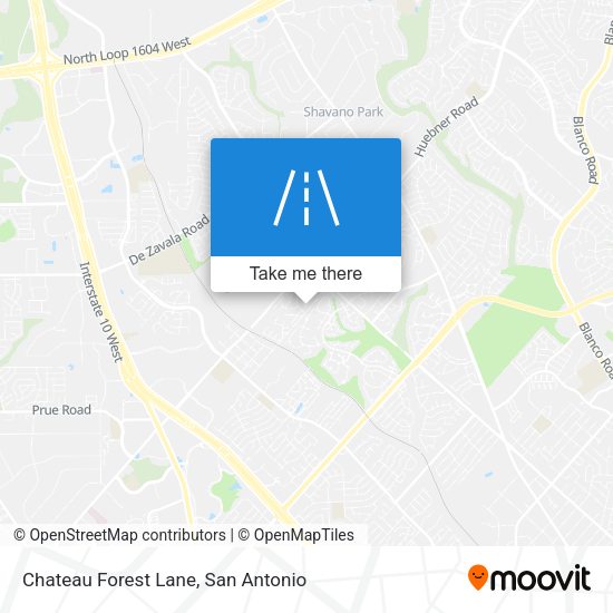 Mapa de Chateau Forest Lane