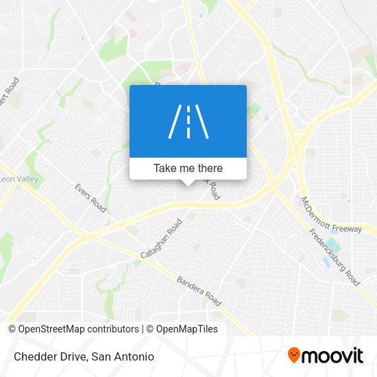 Mapa de Chedder Drive