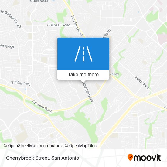 Mapa de Cherrybrook Street