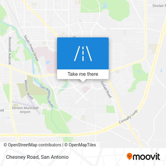 Mapa de Chesney Road