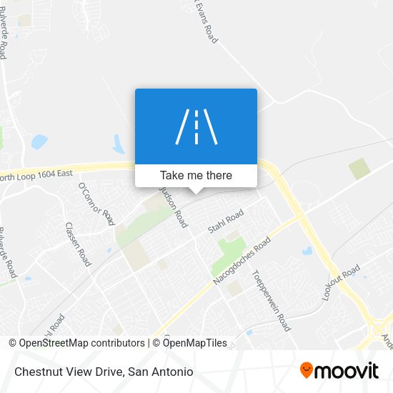 Chestnut View Drive map
