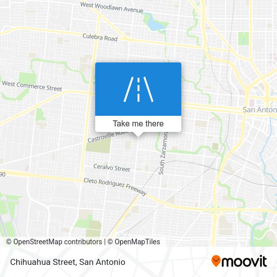 Mapa de Chihuahua Street