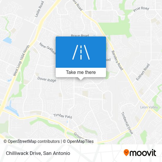 Chilliwack Drive map