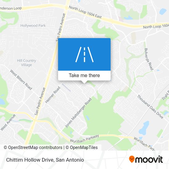 Mapa de Chittim Hollow Drive