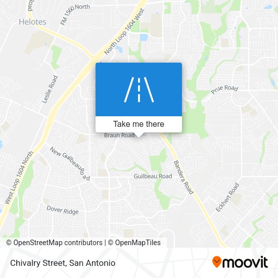 Chivalry Street map