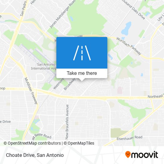 Choate Drive map