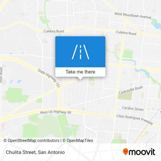 Mapa de Chulita Street