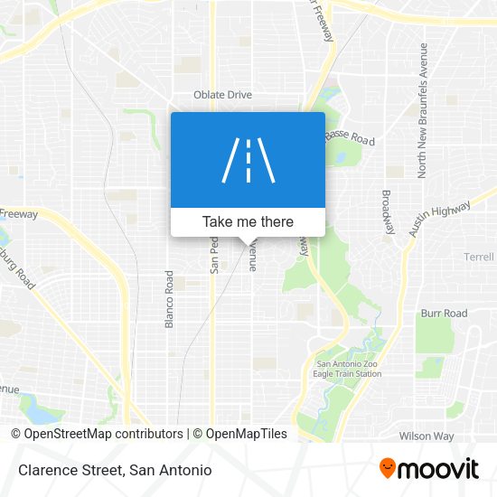 Mapa de Clarence Street