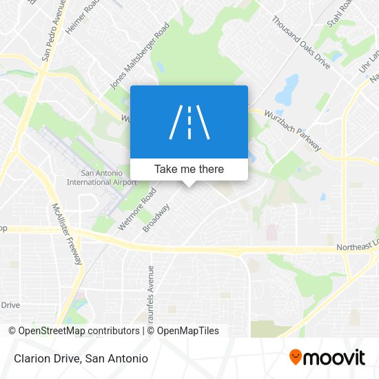 Clarion Drive map