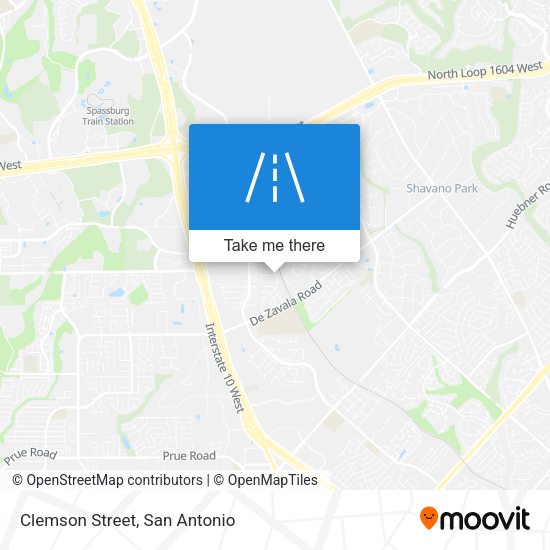 Mapa de Clemson Street