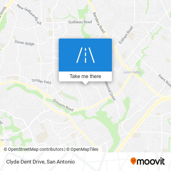 Clyde Dent Drive map