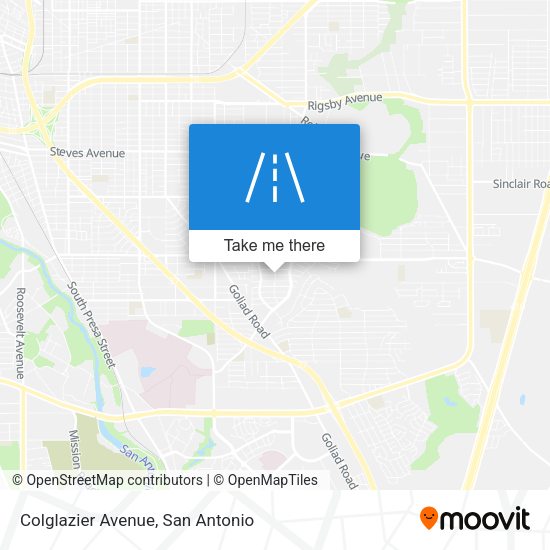 Mapa de Colglazier Avenue