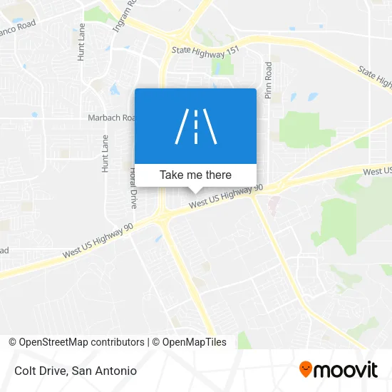 Mapa de Colt Drive