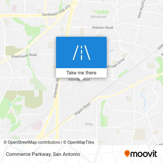Commerce Parkway map