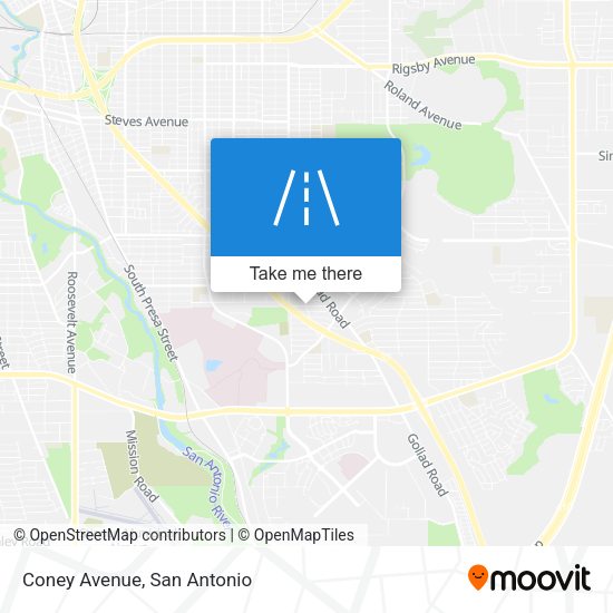 Mapa de Coney Avenue