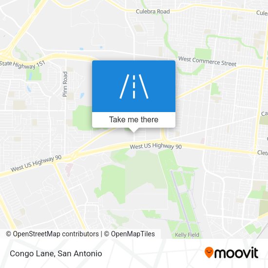 Mapa de Congo Lane