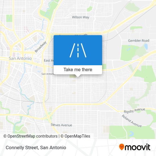 Connelly Street map