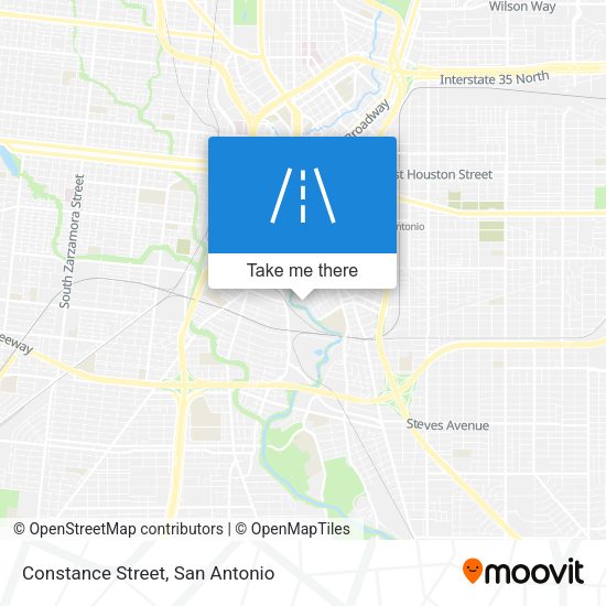 Mapa de Constance Street