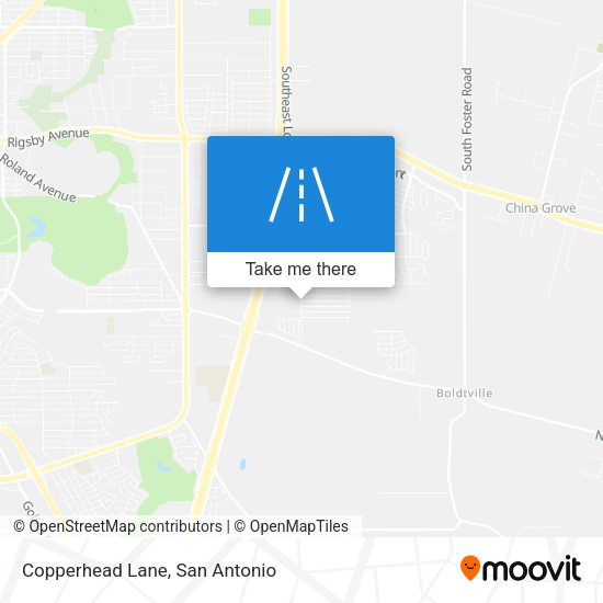 Mapa de Copperhead Lane