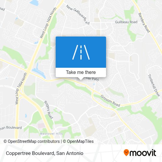 Coppertree Boulevard map