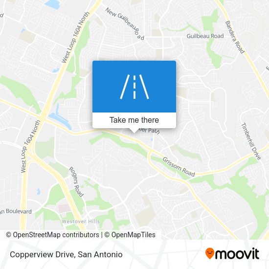 Copperview Drive map