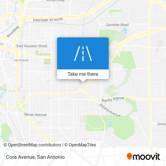 Mapa de Cora Avenue
