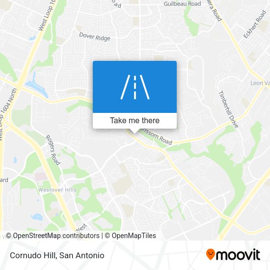 Mapa de Cornudo Hill