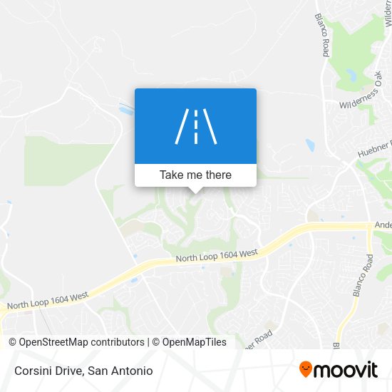 Mapa de Corsini Drive