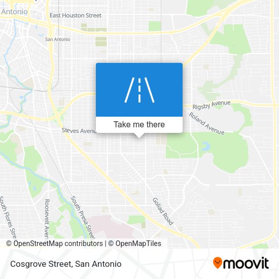 Cosgrove Street map