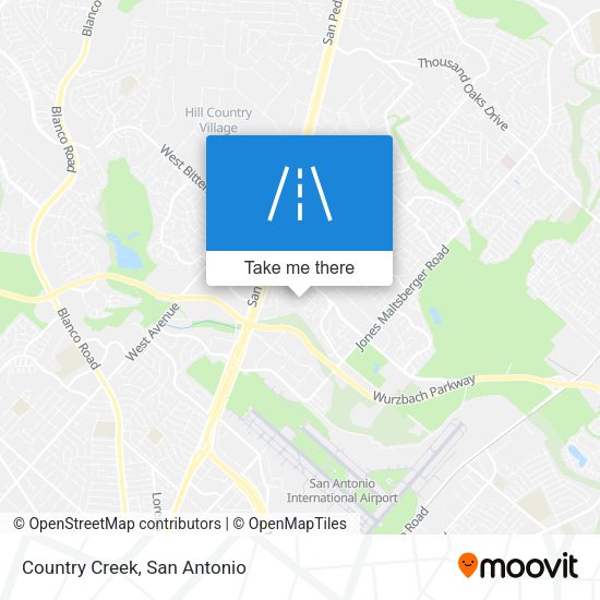 Mapa de Country Creek
