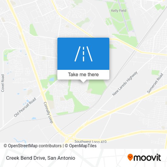 Mapa de Creek Bend Drive