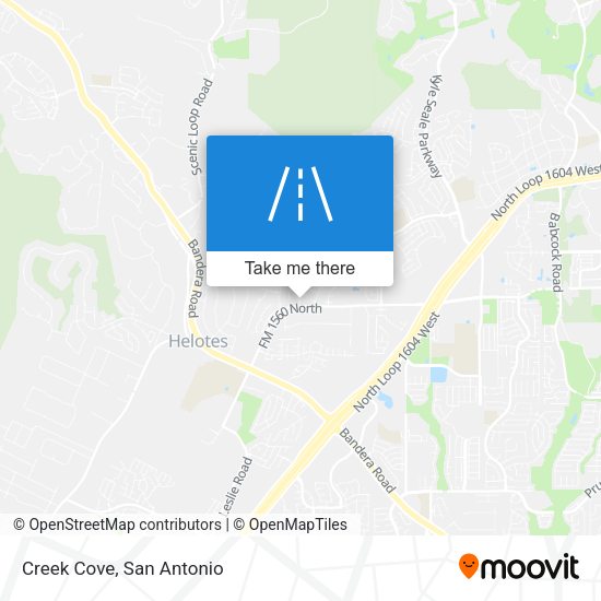 Mapa de Creek Cove