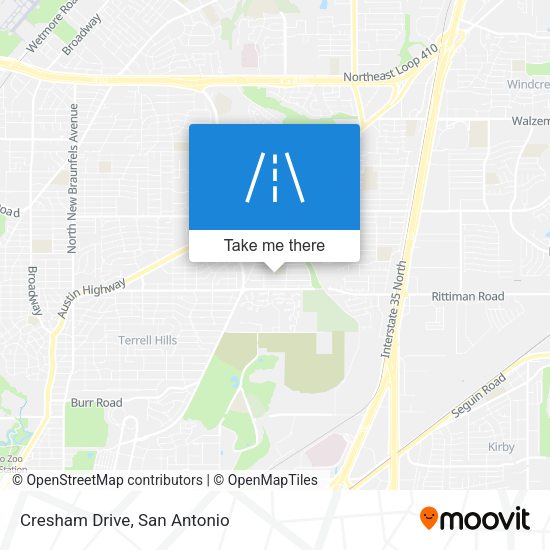 Mapa de Cresham Drive