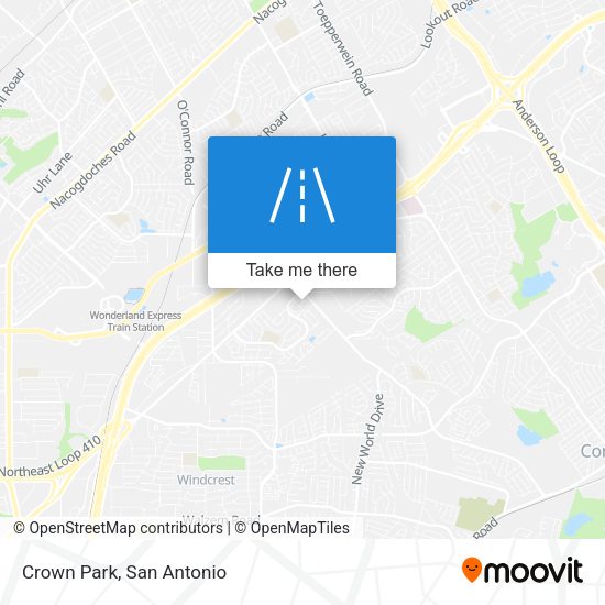 Mapa de Crown Park
