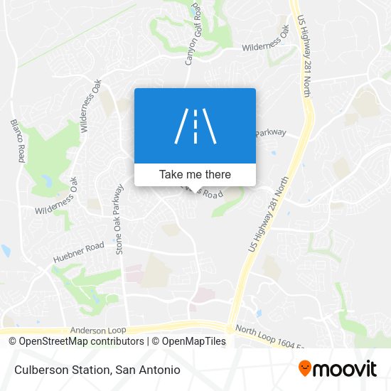 Mapa de Culberson Station
