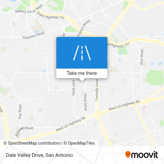 Mapa de Dale Valley Drive