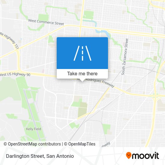 Darlington Street map