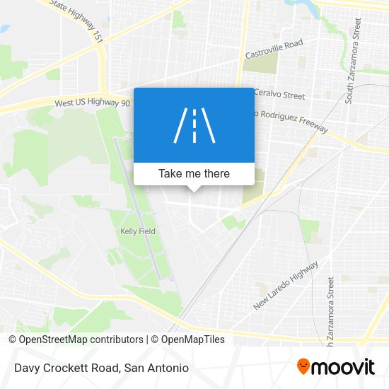Davy Crockett Road map