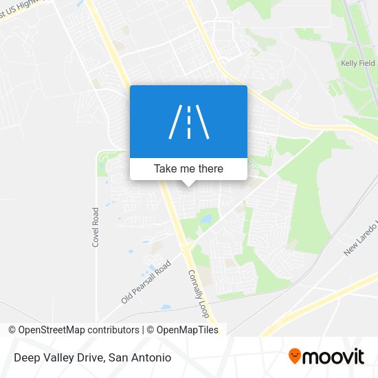 Deep Valley Drive map