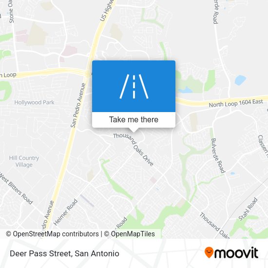Deer Pass Street map
