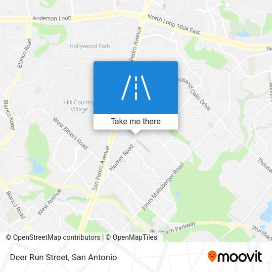 Deer Run Street map