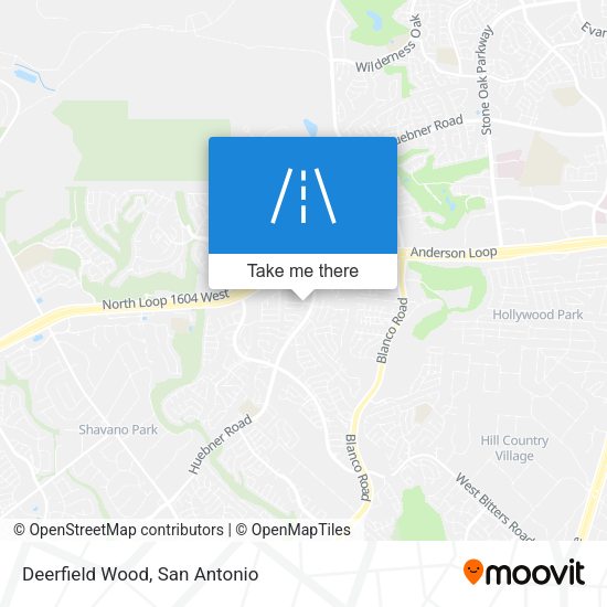 Mapa de Deerfield Wood
