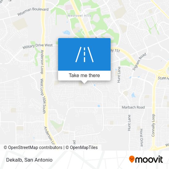 Mapa de Dekalb